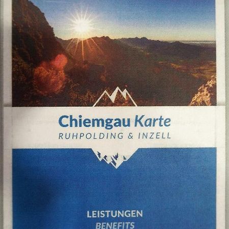 Studio App. 337 Mit Blick Auf Die Berge Inzell Kültér fotó