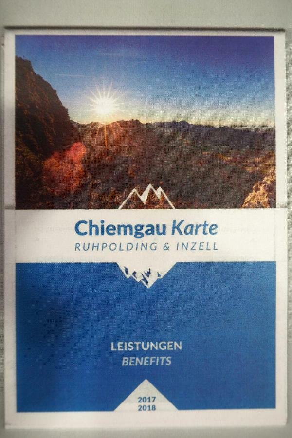 Studio App. 337 Mit Blick Auf Die Berge Inzell Kültér fotó